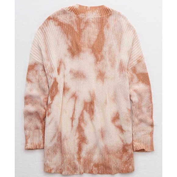 NEW [Aerie] Open Knit Oversized Tie Dye Sweater - Picture 6 of 15
